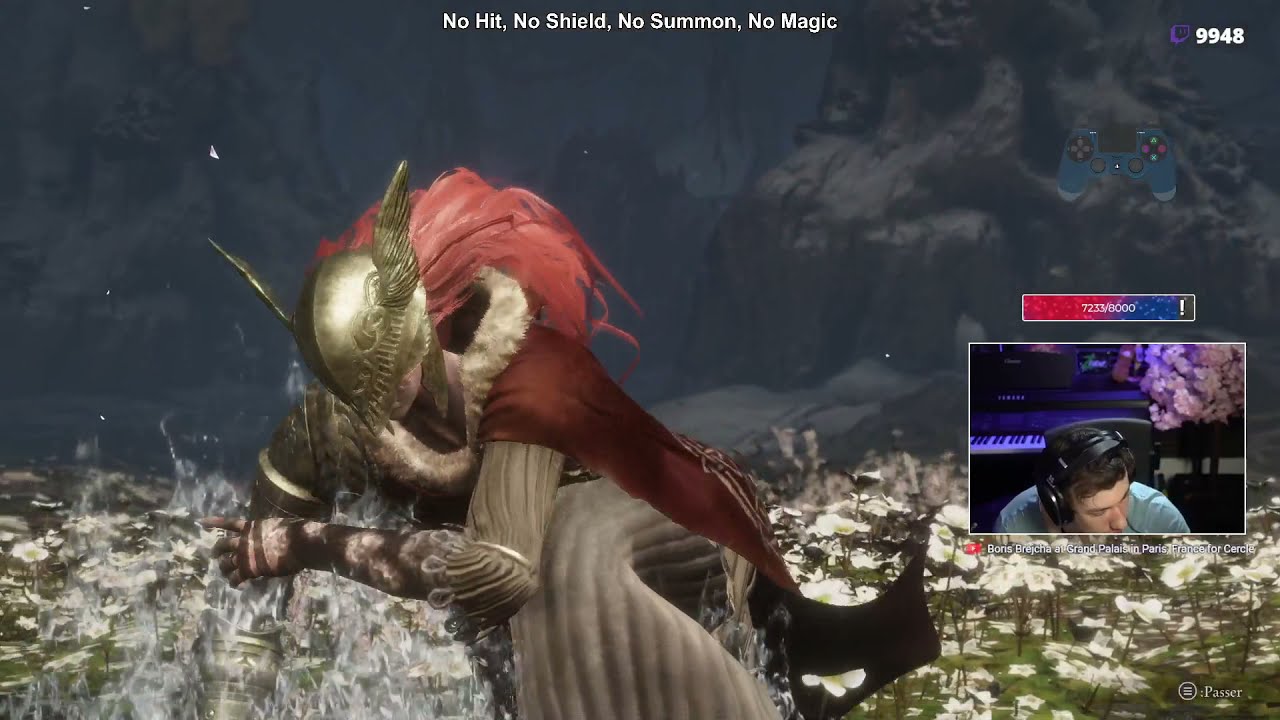 Elden Ring Sardoche affronte "Malenia, épée de Miquella"