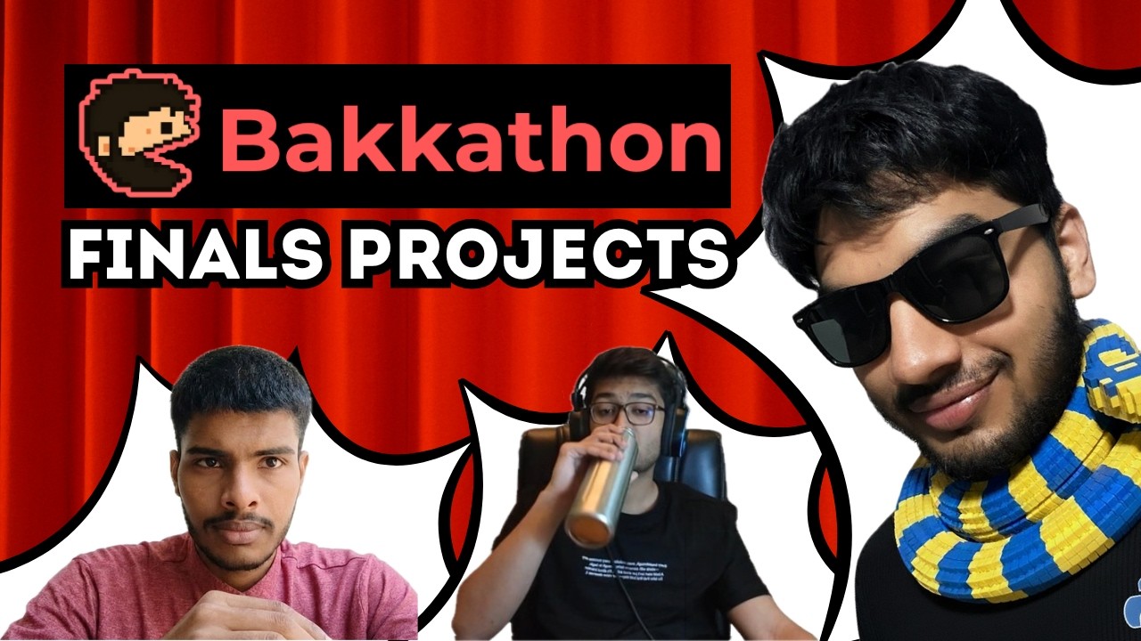 Bakkathon E01 | Coding Projects Showcase - YouTube