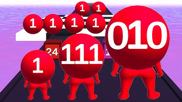 Number Run: Math Runner Game - All Levels 1 To 15 Gameplay Android iOS