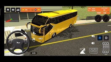 Euro coach bus simulator 🥺🚌|| new coach bus simulator part- 01 My First Trip | Android gameplay