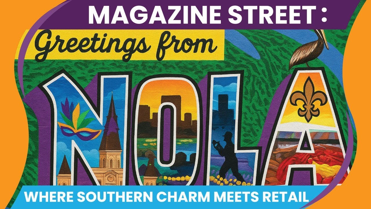 В торговом районе Нового Орлеана протяженностью 6 миль — Мэгазин-стрит (Луизиана)