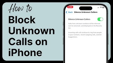 How to Block Unknown Calls on iPhone (2025)