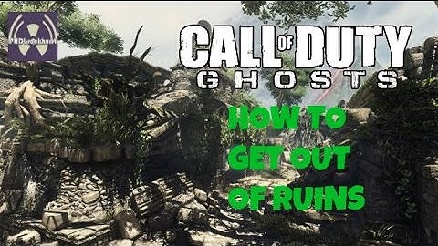 Call Of Duty:Ghosts | Strafe Jump Out Of Ruins + On Top Of Map