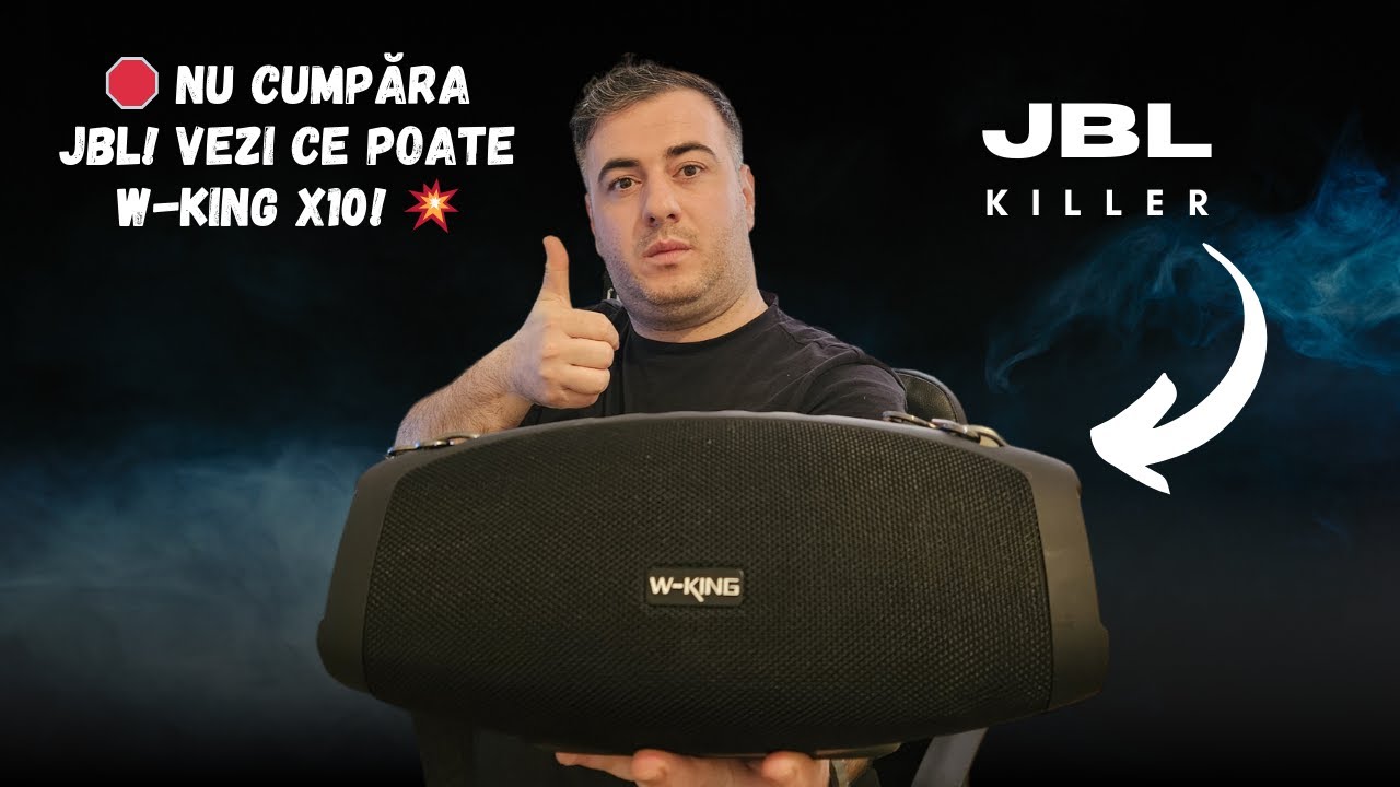 🛑 NU CUMPĂRA JBL! VEZI CE POATE W-KING X10! 💥