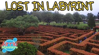 This holiday airriu play at taman bunga nusantara, where tries to get
into the big labyrinth and got lost, check in video. update :
https://w...