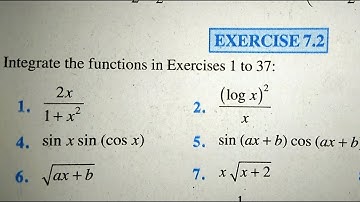 12 th (NCERT) Mathematics-INTEGRATION  (CALCULUS) EXERCISE-7.2 1 to 11 (Solution)|Pathshala (Hindi)