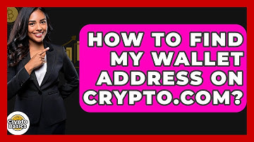 How to Find My Wallet Address on Crypto.com? - CryptoBasics360.com