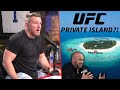 Pat McAfee Reacts To Dana White Buying Private Island For UFC Fights