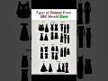 8 Types of Dresses Every Woman Should Know-Complete Guide #DressGuide #DressStyles #FashionGuide