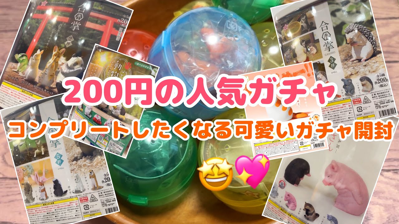 ガチャガチャ】200円は破格すぎる！人気で文句なしのクオリティーと