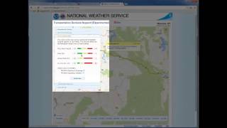 National Weather Service Travel Page screenshot 5