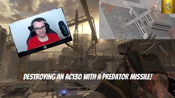 (MW2) I DESTROYED AN AC-130 WITH A PREDATOR MISSILE IN MODERN WARFARE 2 IN 2021? l BigBodyHarris