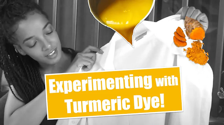 I Tried Dying a Shirt with Turmeric!