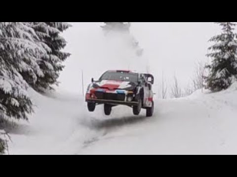 Takamoto Katsuta Rally Sweden test 2022 Toyota GR Yaris Rally1