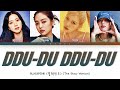 BLACKPINK 블랙핑크 DDU DU DDU DU THE SHOW Version Lyrics Color Coded Lyrics 