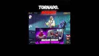 Tornado Movement Tutorial ff || WITH HANDCAM 😎 |