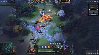 Axe kill. Using alacrity on creeps to avoid blademail damage.