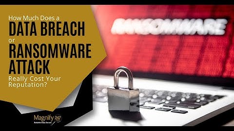 How Much Does a Data Breach or Ransomware Attack Really Cost Your Reputation?