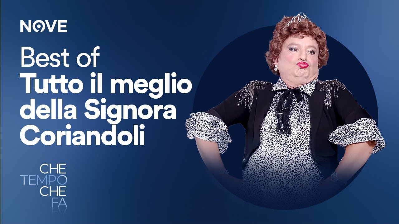 Un mix dei meravigliosi aneddoti della Signora Coriandoli | Che tempo che fa