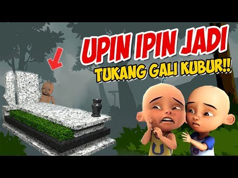 upin-ipin-jadi-tukang-gali-kubur-,-ipin-takut-!-gta-lucu