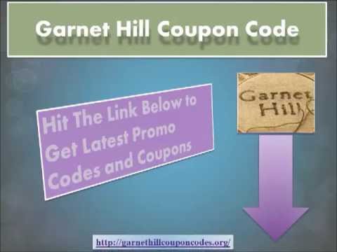 Garnet hill coupon codes