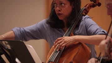 Juilliard String Quartet Rehearses Davidovsky