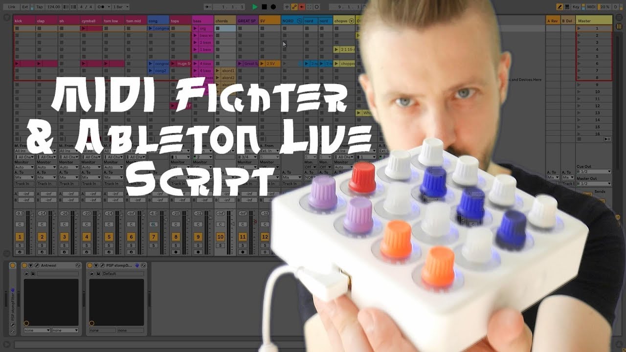 Midi Fighter Twister Ableton Live Obsluga Skryptu Konfiguracja Youtube Midi Fighter Twister Ableton Live Obsluga Skryptu Konfiguracja Youtube