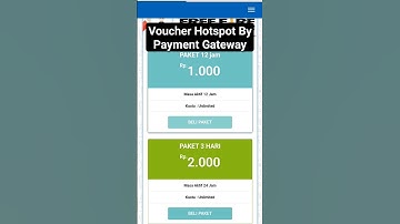 Beli voucher dengan payment gateway, voucher otomatis aktif #mikrotik #mikrotikindonesia #xendit
