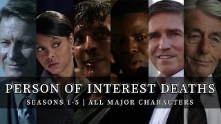 Person of Interest All Major Characters Deaths