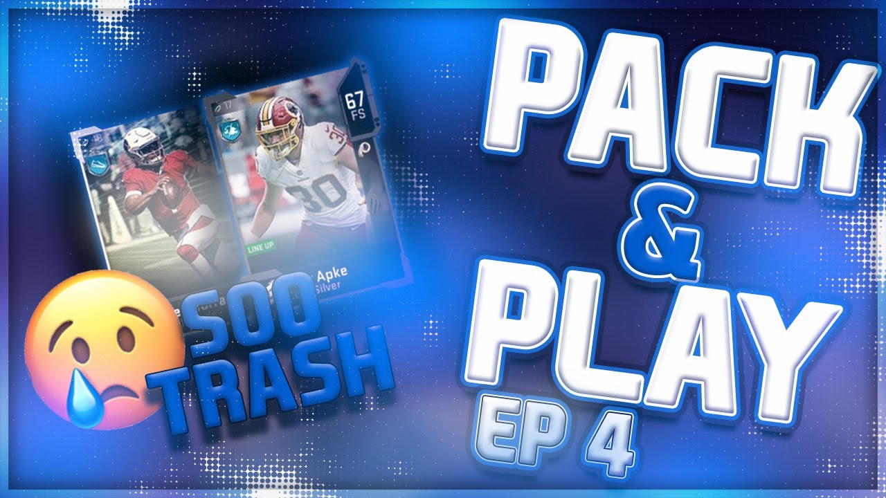 We SOOO TRASH but somehow.... Pack and Play Ep.4 Madden 20