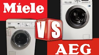 Сравнение стиральной машины Miele и AEG. Какая из них лучше?