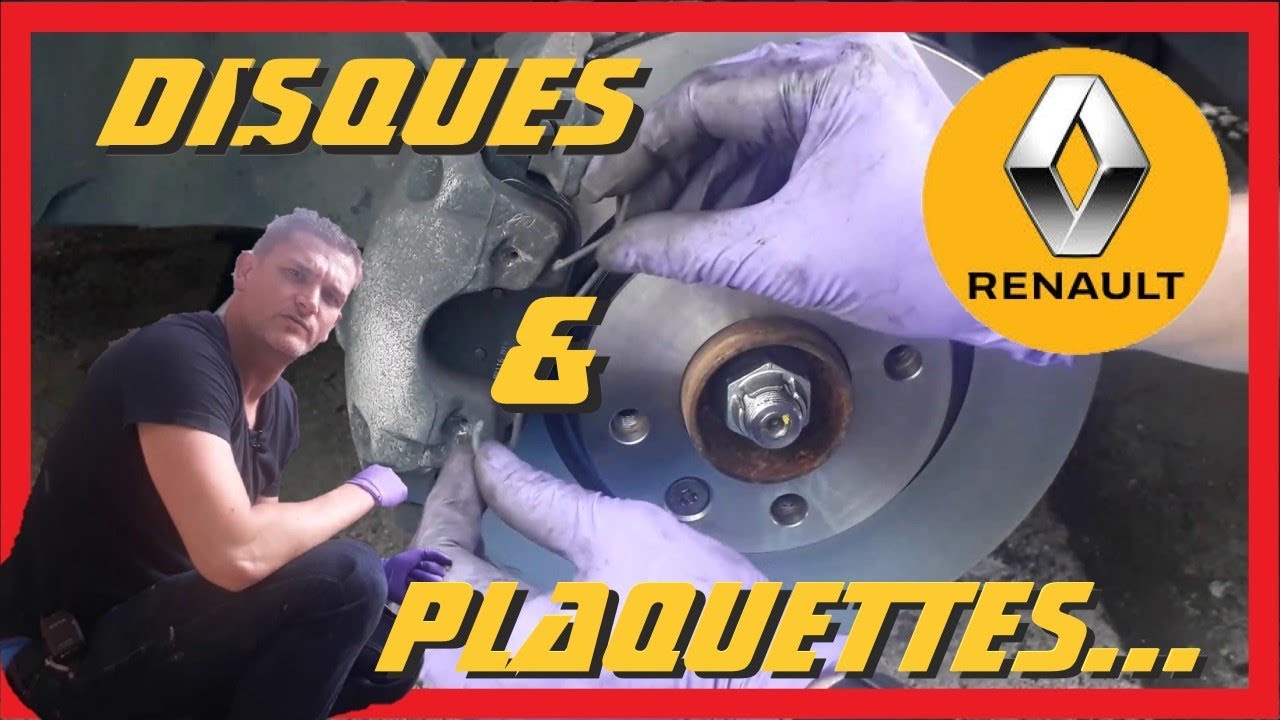 TUTO" Changer Disques Plaquettes De Freins Clio IV... - YouTube