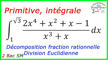 PRIMITIVE ET CALCUL INTÉGRALE D