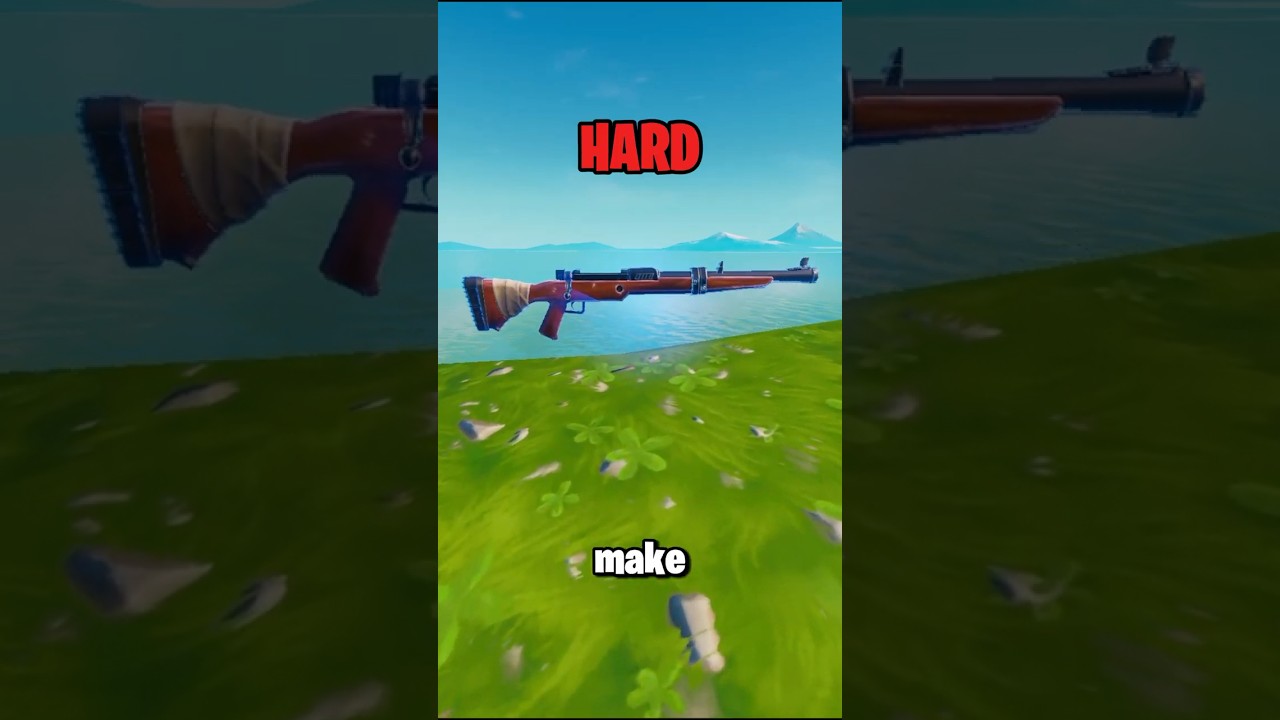 What sound does a hunting rifle make in Fortnite?