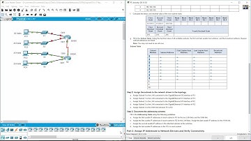11.7.5 Packet Tracer - Subnetting Scenario