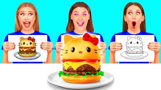 Kim Daha İyi Ödül Çizer Meydan Almak | Şaka Savaşları BaRaDa Best