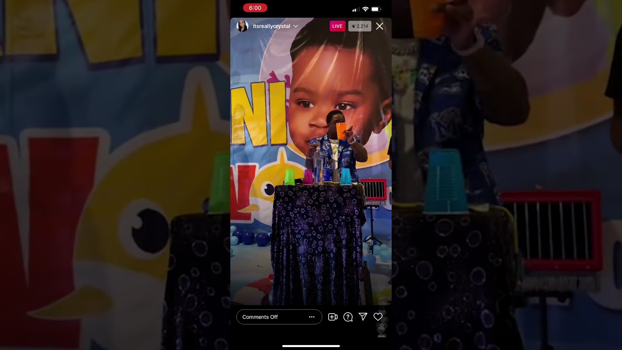 POLO G’s son baby shark themed PaRTY😱🥳🥳🦈🦈🦈Polo G showed up😱😊❤️