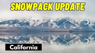 Melting Already? California Snowpack Update  Season Finale