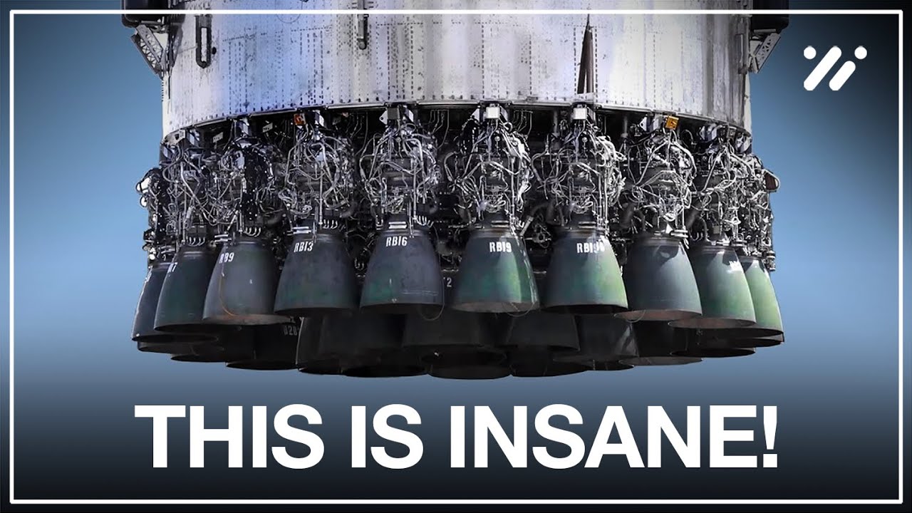 SpaceX LIFTS 200 TONS Of Raptor Engines In The Air! - YouTube