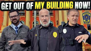 POLICE CHIEF DEMONSTRATES WHY TYRANNY RUNS FROM THE TOP DOWN IN HIS DEPARTMENT | 1ST AMENDMENT FAIL