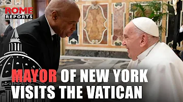 VATICAN | Why were Garth Brooks and the Mayor of New York at the Vatican this weekend?