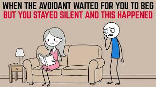 When The Avoidant Waited For You To Beg… But You Stayed Silent And This Happened CARL JUNG