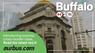 Now offering express bus trips between Toronto & Buffalo!