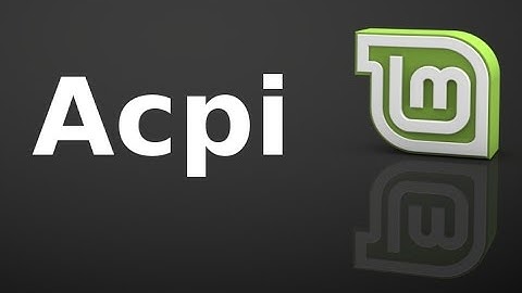 Acpi : Check battery status via Command line terminal in Linux Mint (Ubuntu)