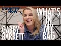 Gabby Barrett: What's In My Bag