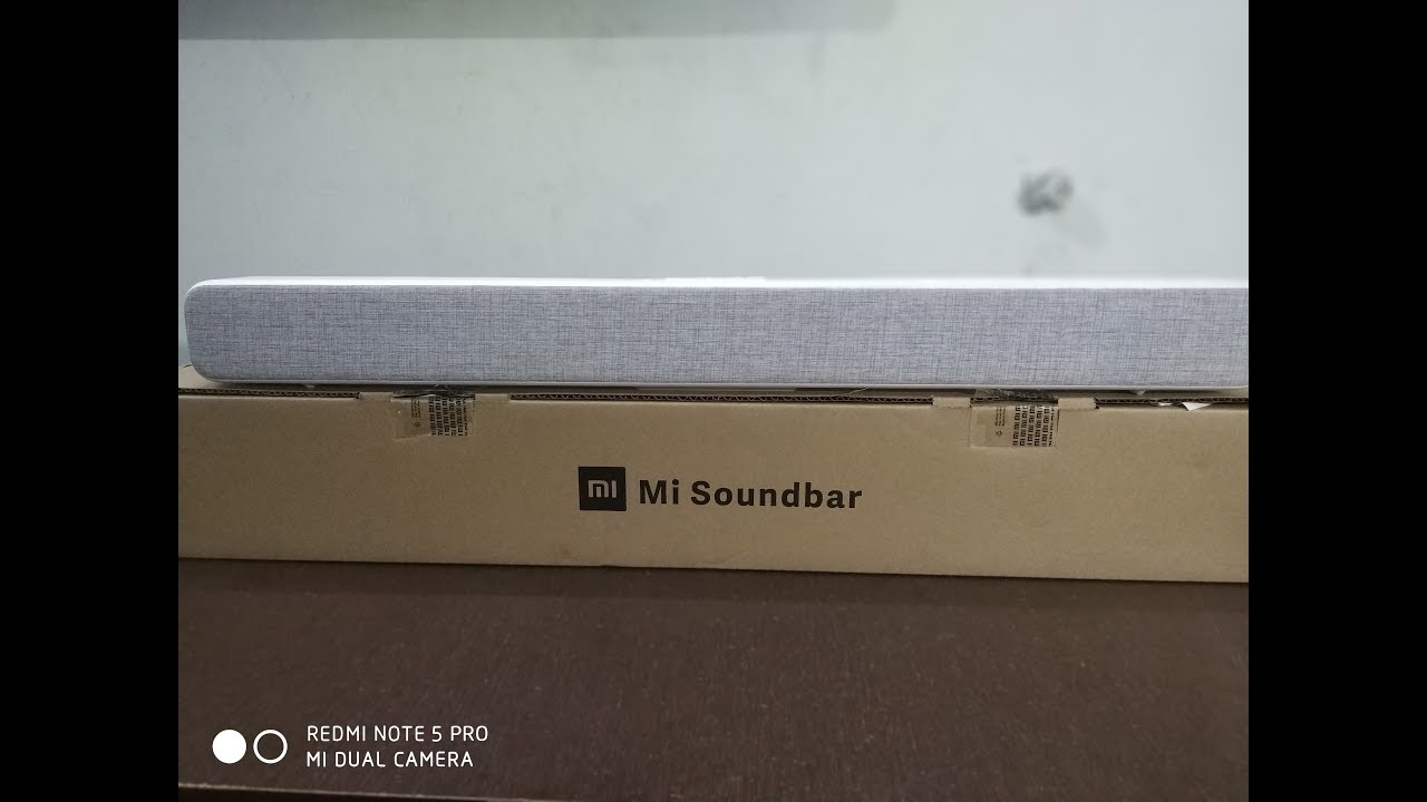 mi soundbar unboxing