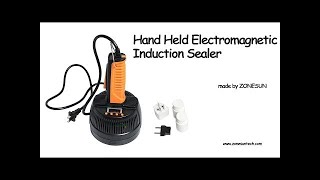 How to use the Hand Held Electromagnetic Induction Sealer Microcomputer Bottle Sealing Machine