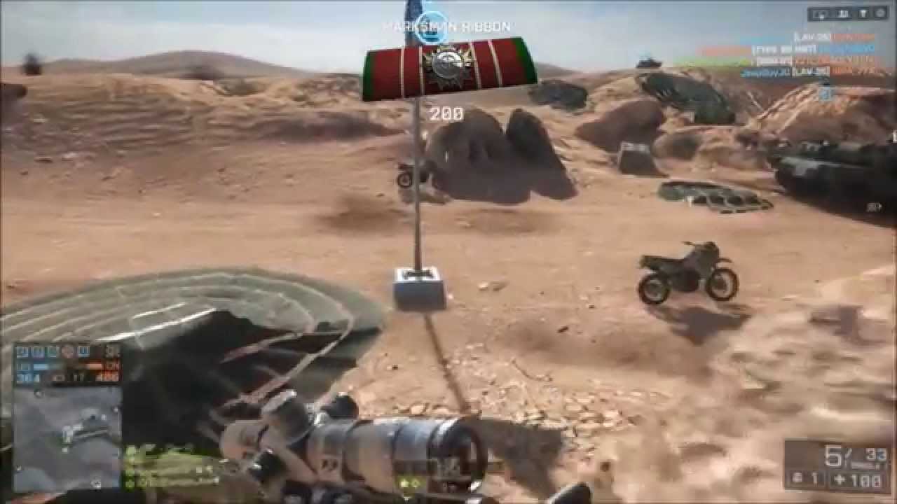 Battlefield 4 | Sniping Long Range Helicopter Pilot | 300 Metres