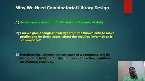 Design Of Combinatorial Library