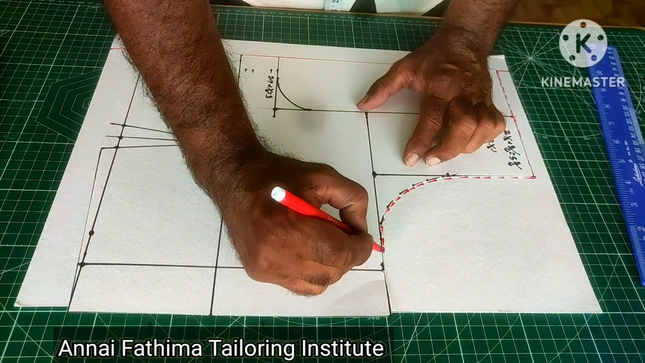 கழுத்தின் அகலம் மற்றும் shoulder கண்டுபிடிப்பது எப்படி எந்த formula வைத்து  perfect cutting for you